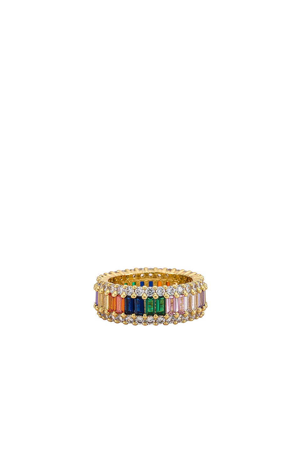 BRACHA Color Wheel Ring in Gold | REVOLVE