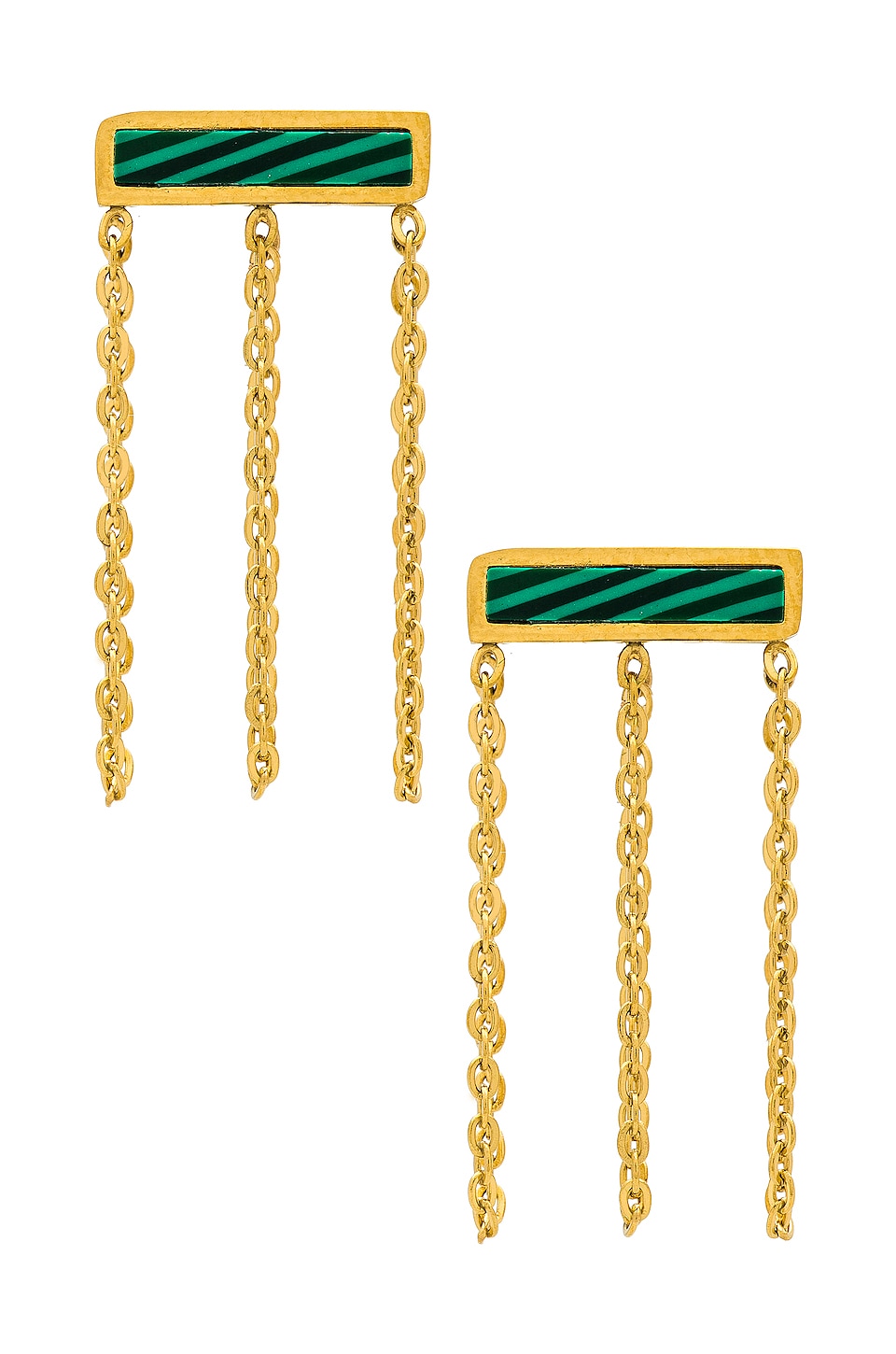 BRACHA Venecia Earrings in Emerald