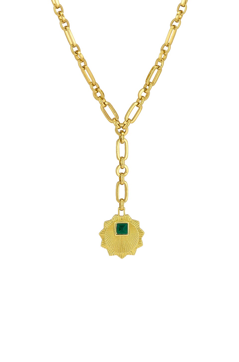 BRACHA Lennox Necklace in Emerald