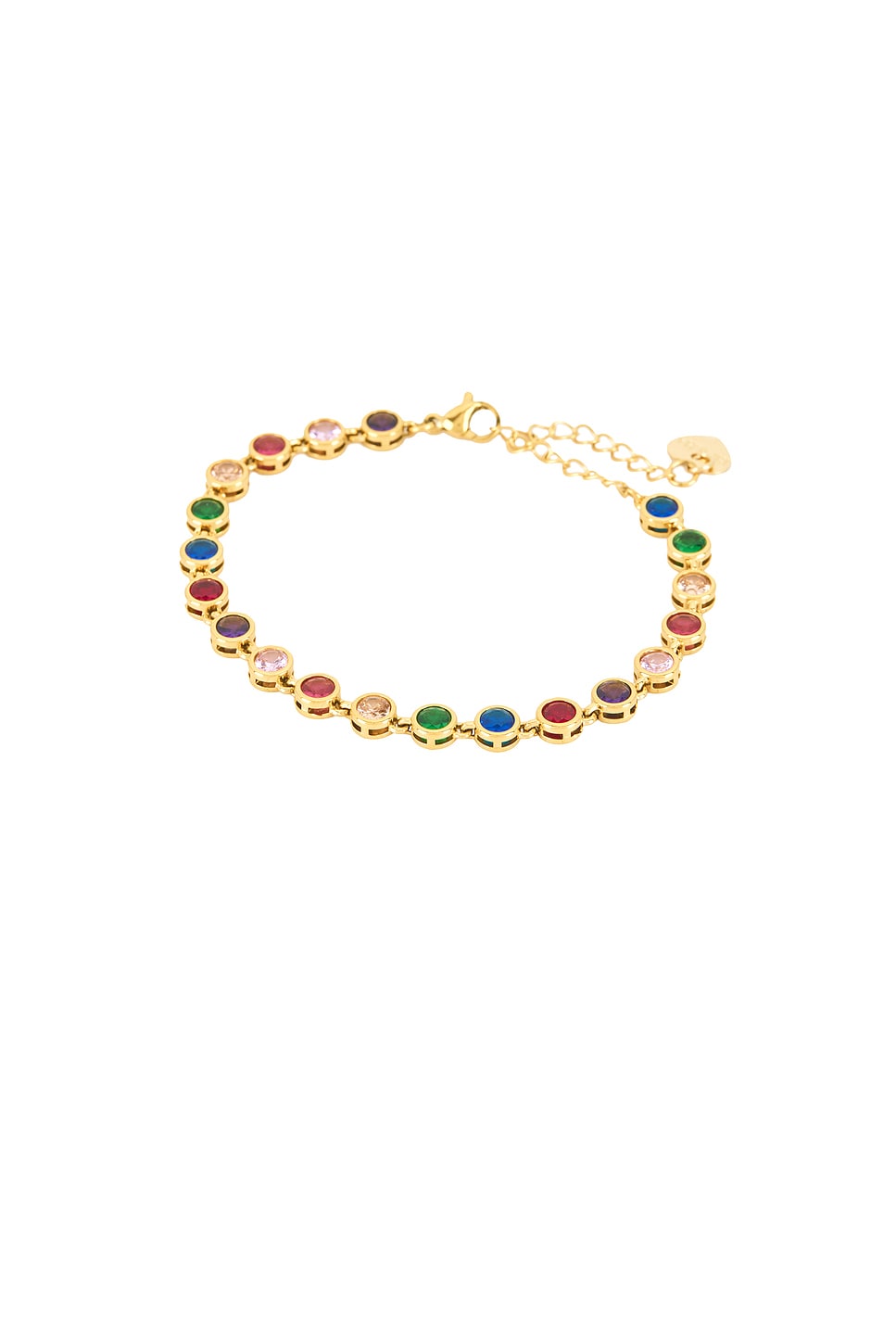 Celeste Colored Tennis Bracelet