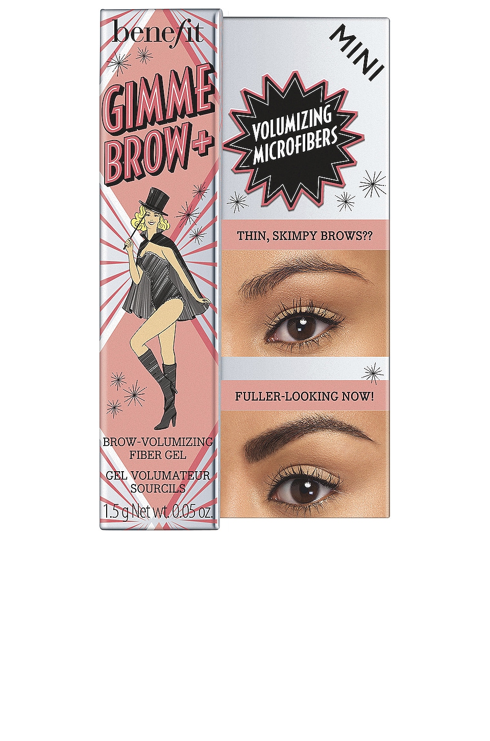 Shop Benefit Cosmetics Mini Gimme Brow+ Volumizing Eyebrow Gel In 05