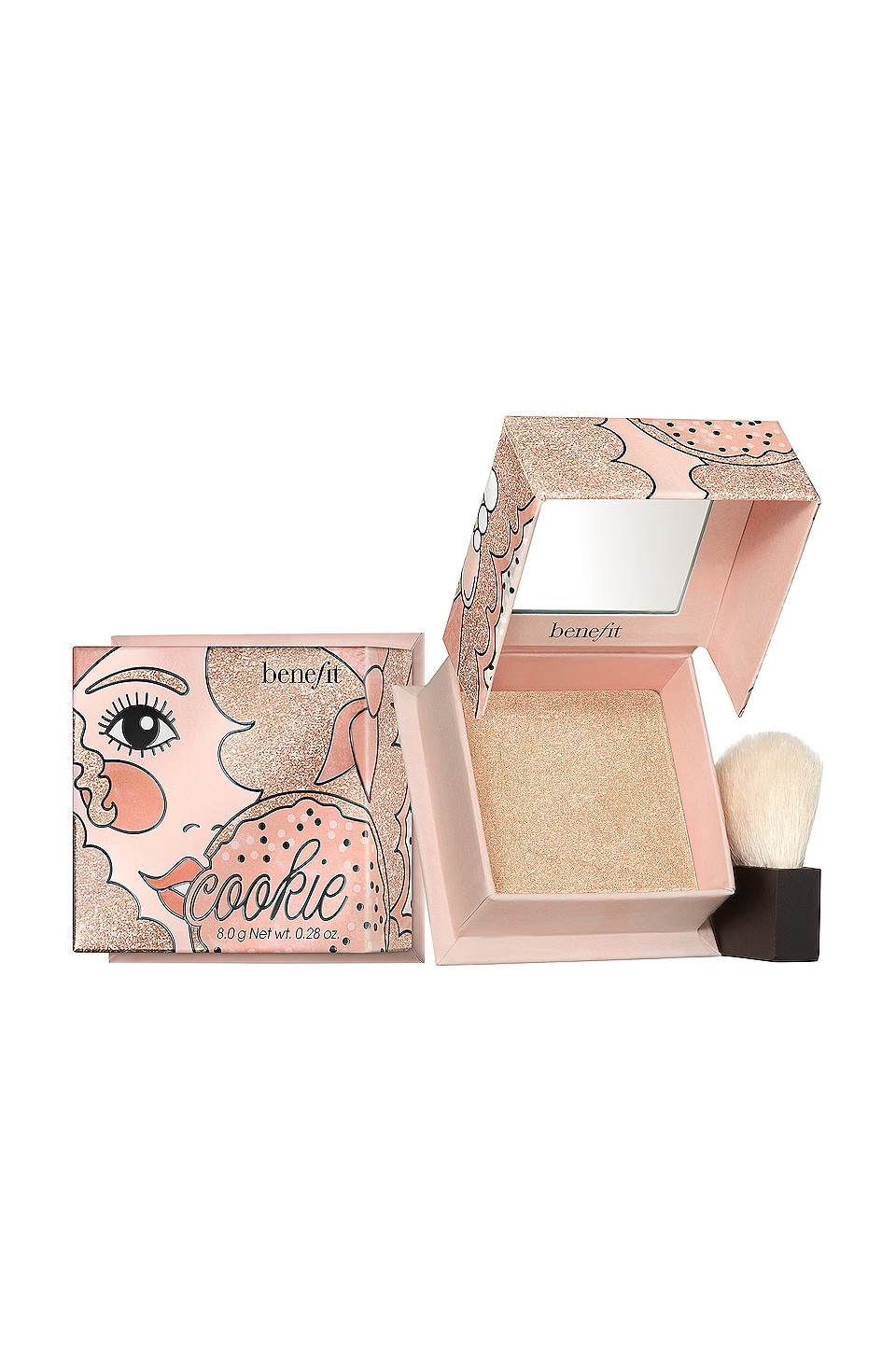 BENEFIT COSMETICS COOKIE POWDER HIGHLIGHTER,BCOS-WU323