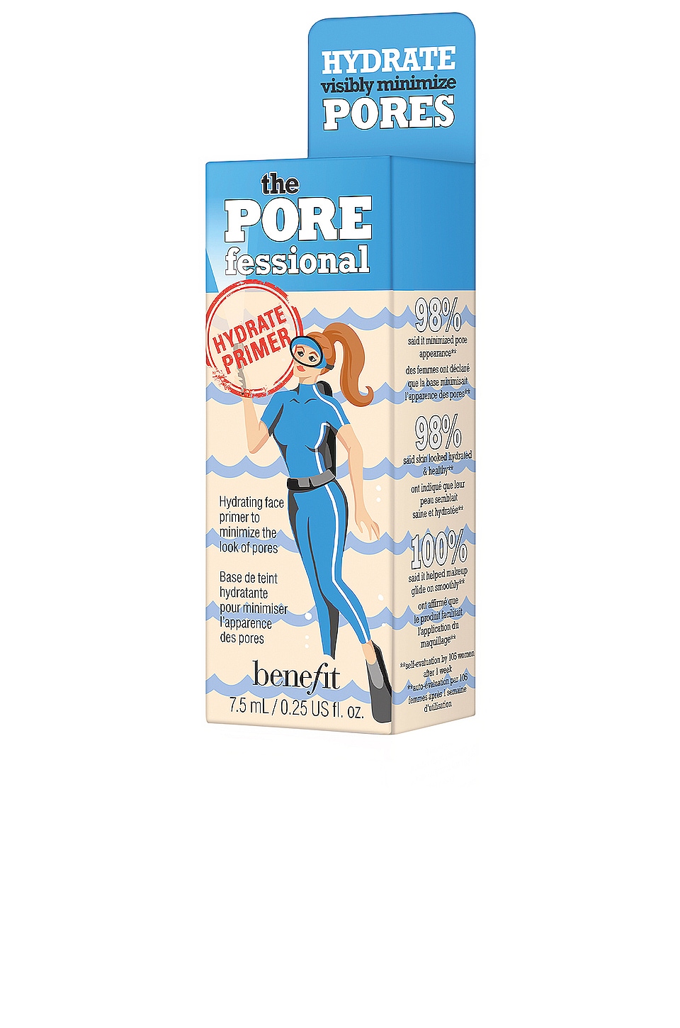 Shop Benefit Cosmetics Mini The Porefessional: Hydrating Face Primer In N,a