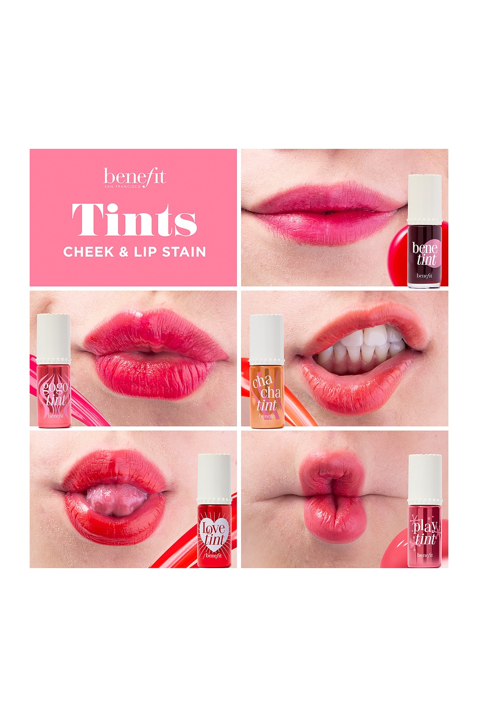 Benefit Cosmetics Floratint Liquid Lip Blush & Cheek Tint in