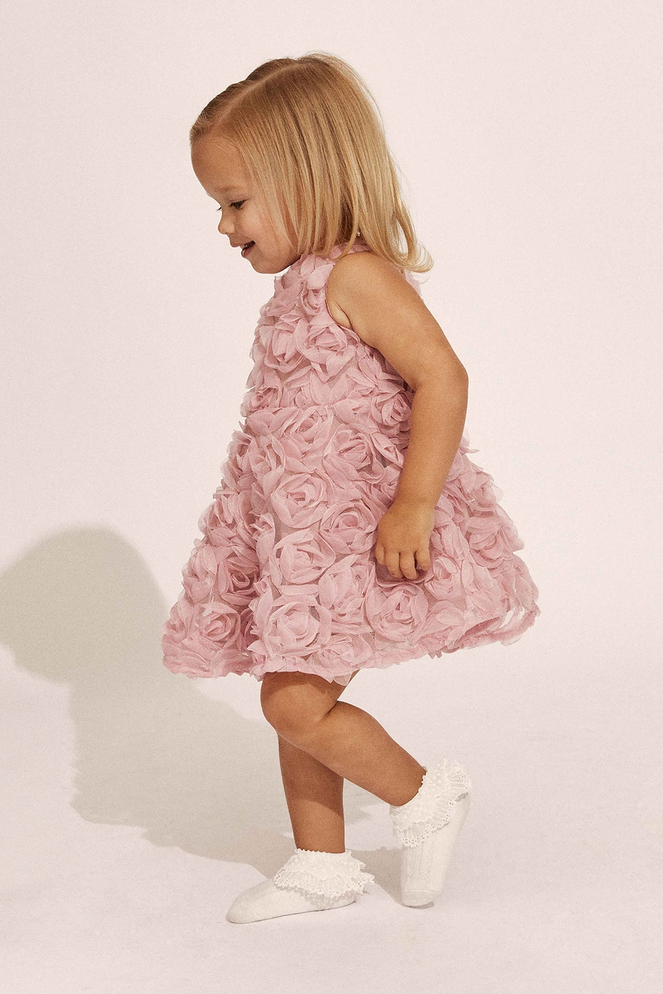 Pia Rosette Dress