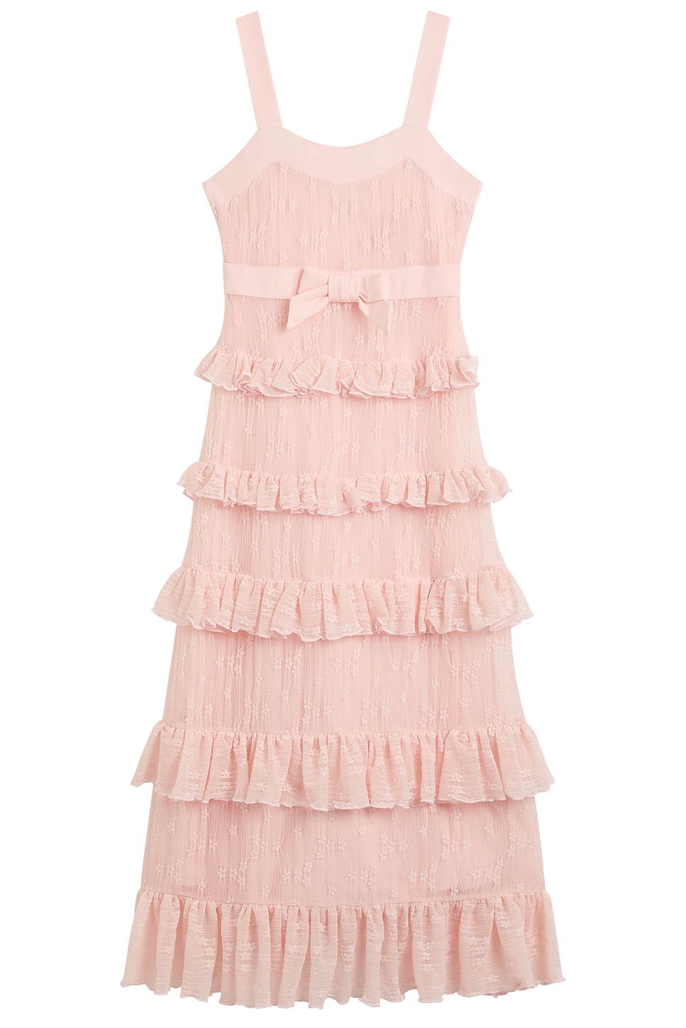 Bardot Junior Alicia Tiered Maxi Dress in Soft Pink | REVOLVE Bardot Junior Alicia Tiered Maxi Dress in Soft Pink | REVOLVE