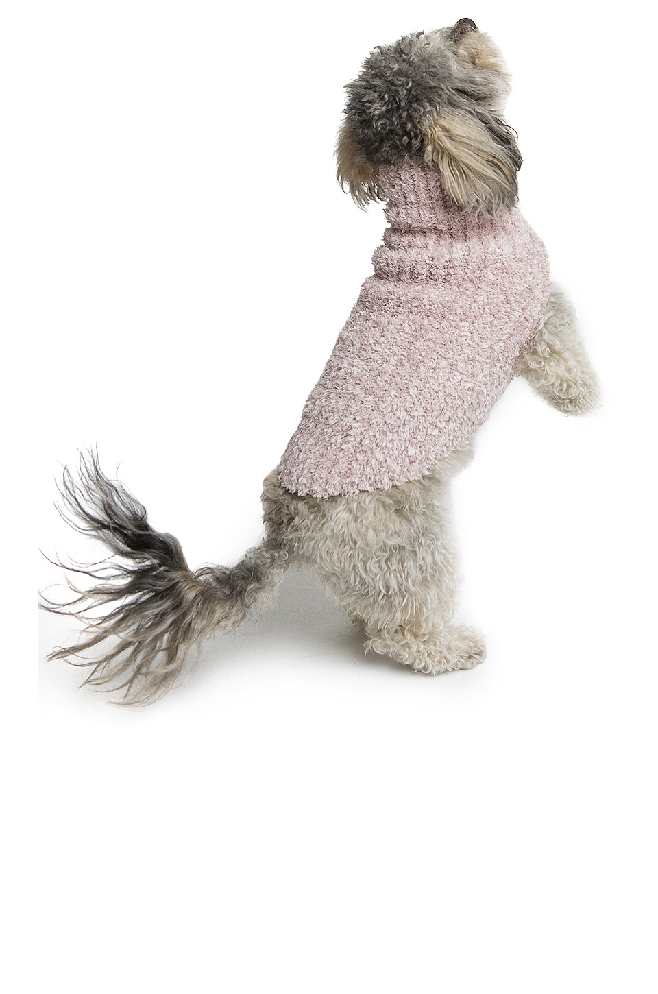 Barefoot Dreams CozyChic Ribbed Pet Sweater in Heathered Vintage