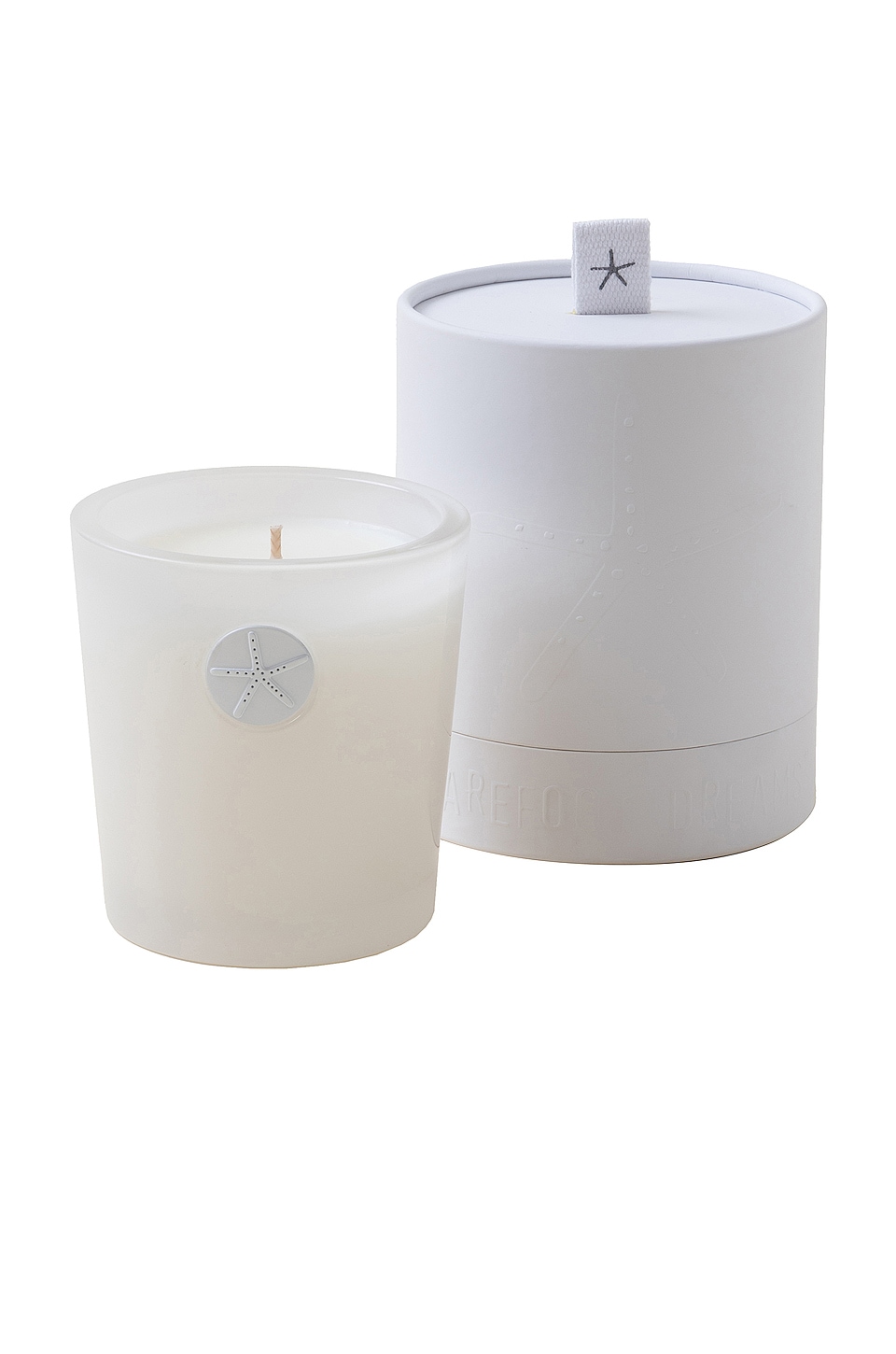 Scented White Candle