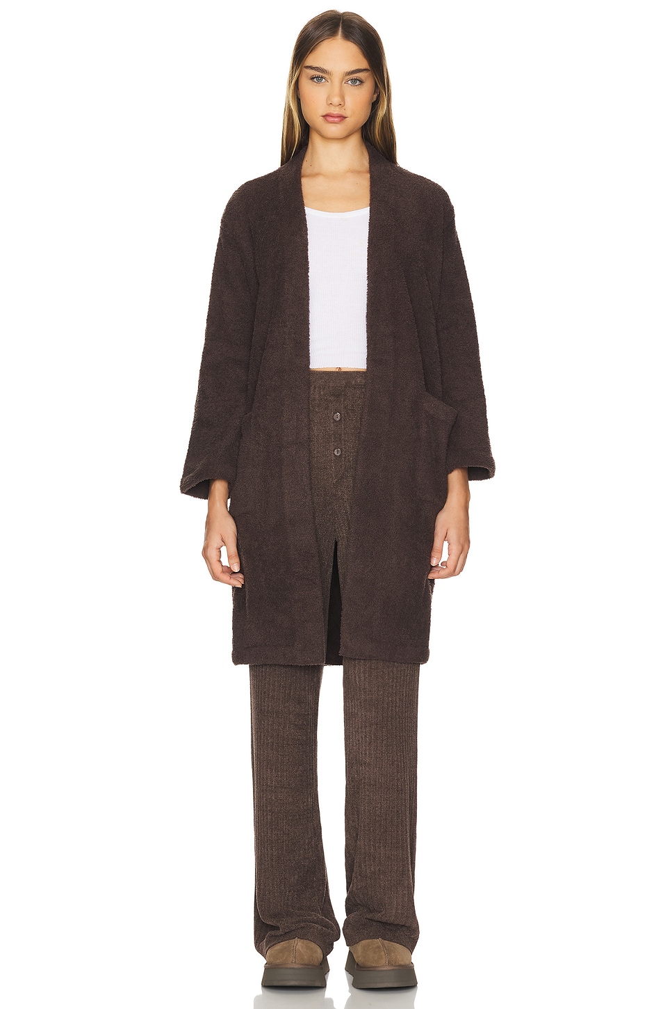 CozyChic Solid Robe - Thumbnail 1