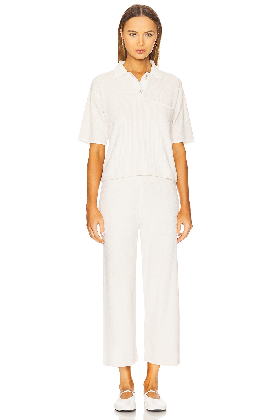 CozyChic Ulra Light Side Stripe Crop Pant - Thumbnail 5