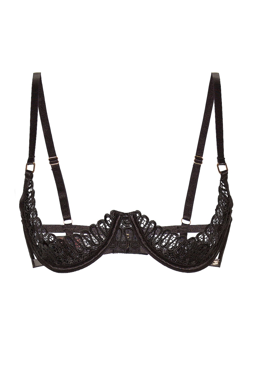 BLUEBELLA Tallulah Open Bra in Black | REVOLVE