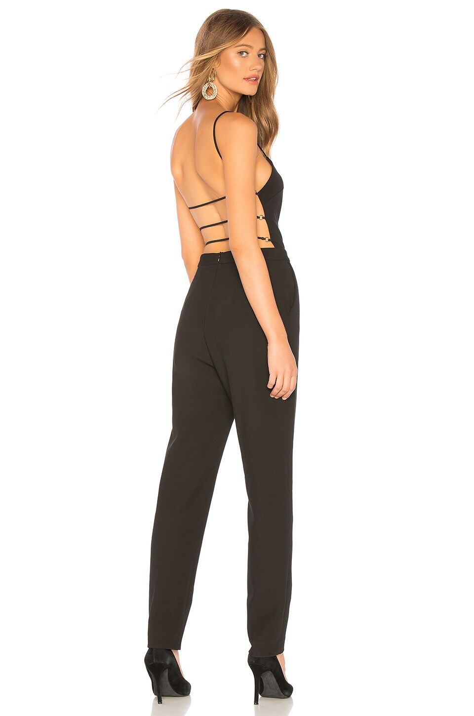 bec and bridge black jumpsuit