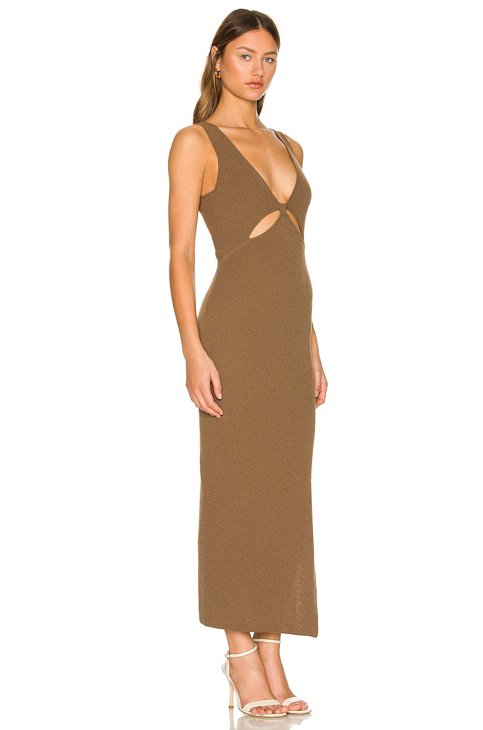Bec + Bridge Zahara Knit Midi Dress in Twig