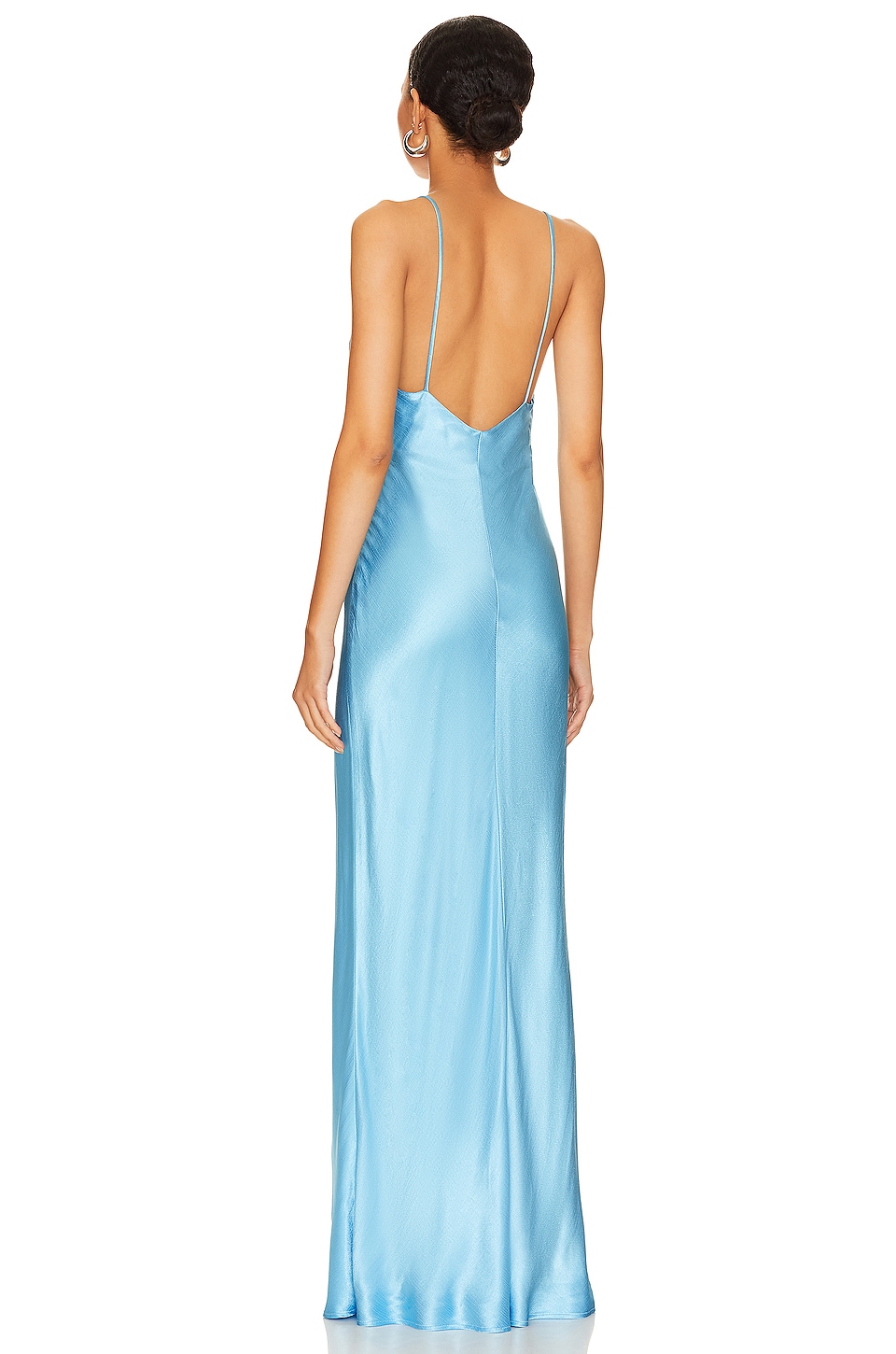 blue dress for baby girl Bec & Bridge Soneva Wrap Dress Arctic Blue main image 1