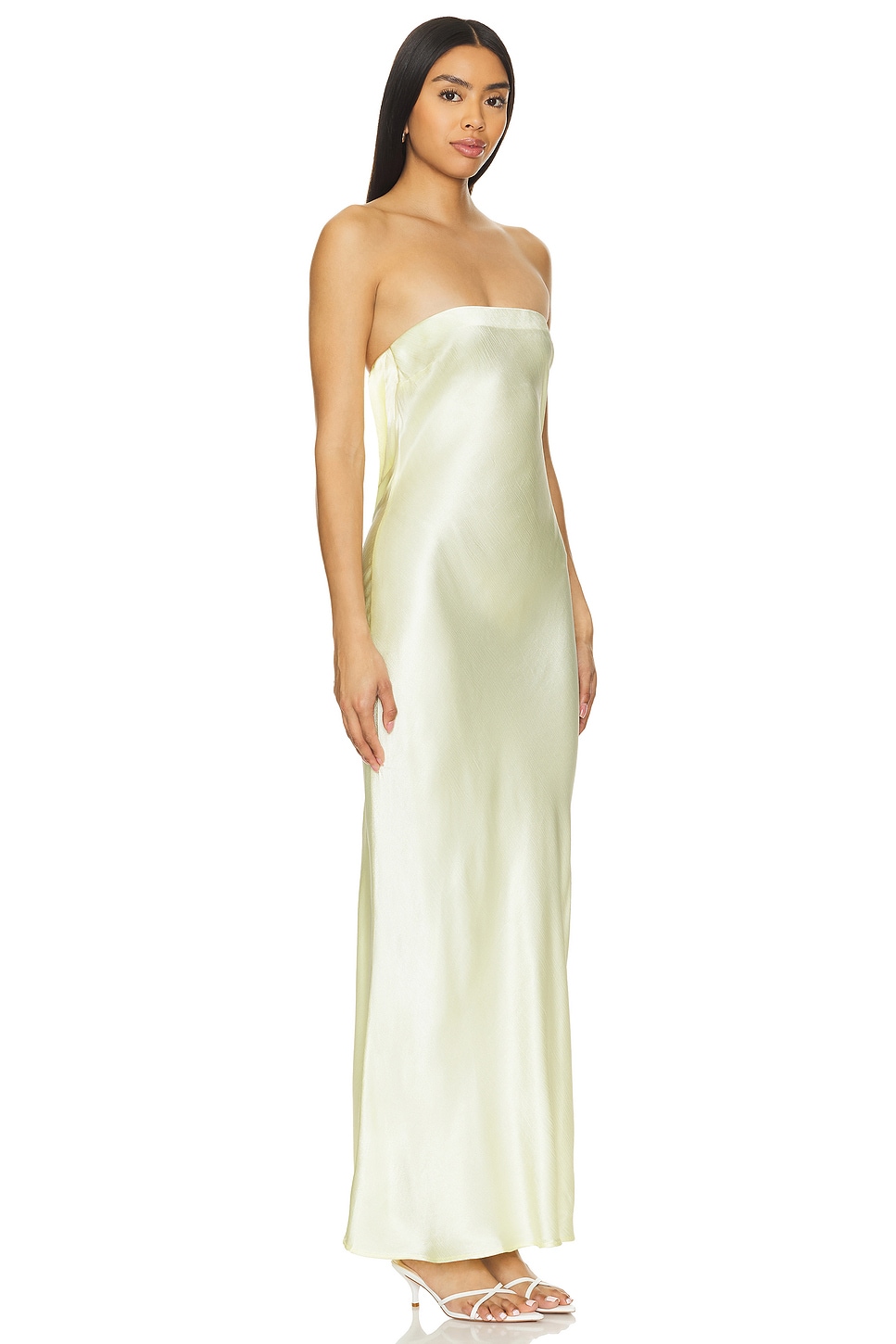 【関税込み】BEC + BRIDGE イエロー Moondance マキシドレス Bec + Bridge Moondance Maxi Dress Ice Yellow | David Jones