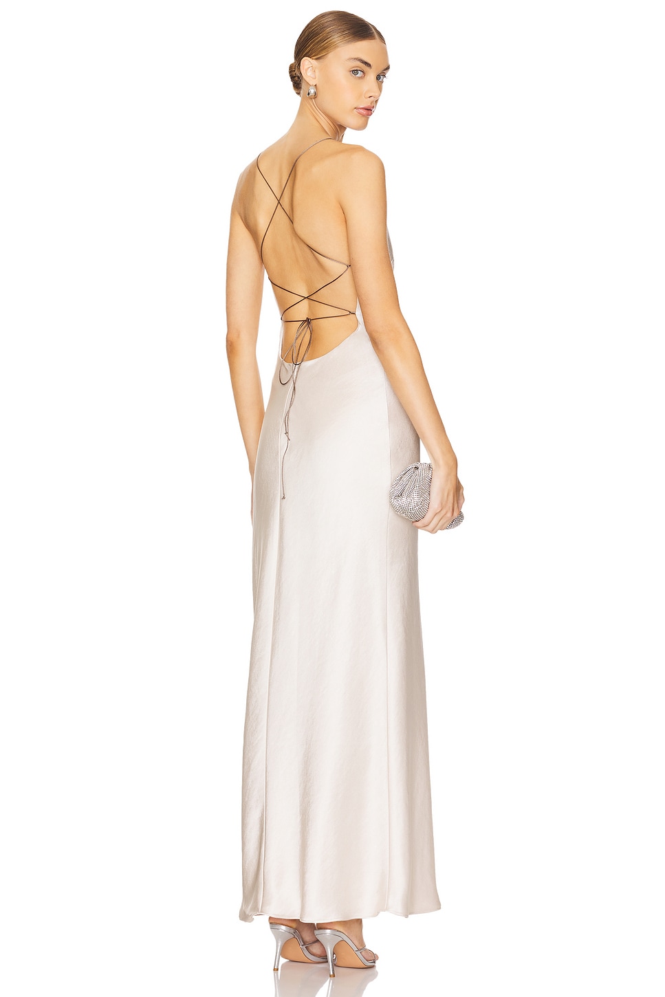 【関税込み】BEC + BRIDGE ベージュ Allegra Tie マキシドレス Bec + Bridge Allegra Tie Maxi Dress in Sand | REVOLVE