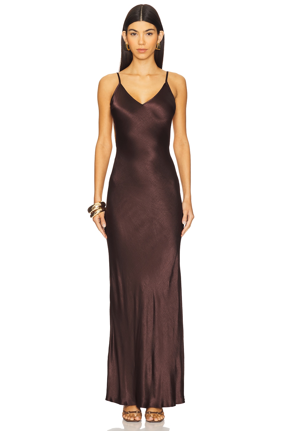 knee length dresses for ladies SOL TIE MAXI DRESS main image 1