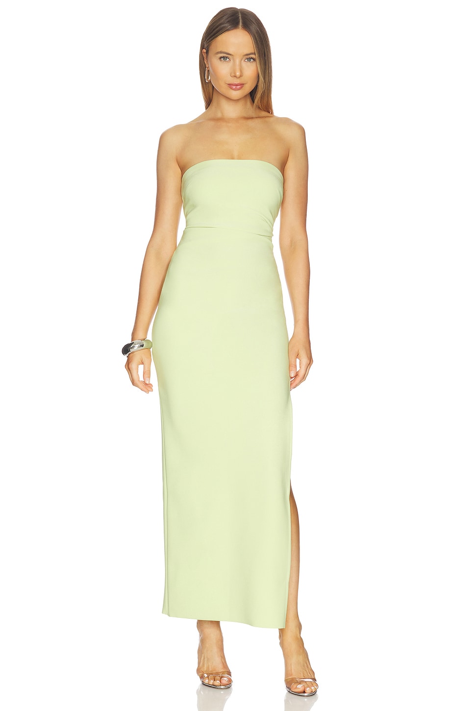 green emerald velvet dress Eternity V Maxi Dress in Sage