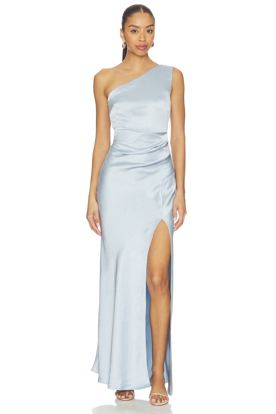 bec and bridge asymmetrical dress blue Sol Asym Dress in Mediterranean Blue