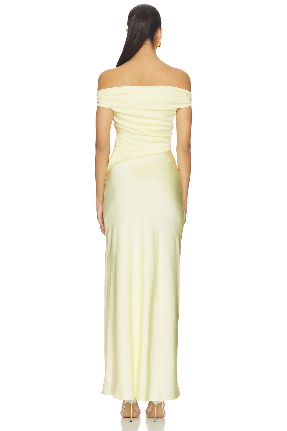bec and bridge off the shoulder dress ETERNITY OFF SHOULDER MAXI