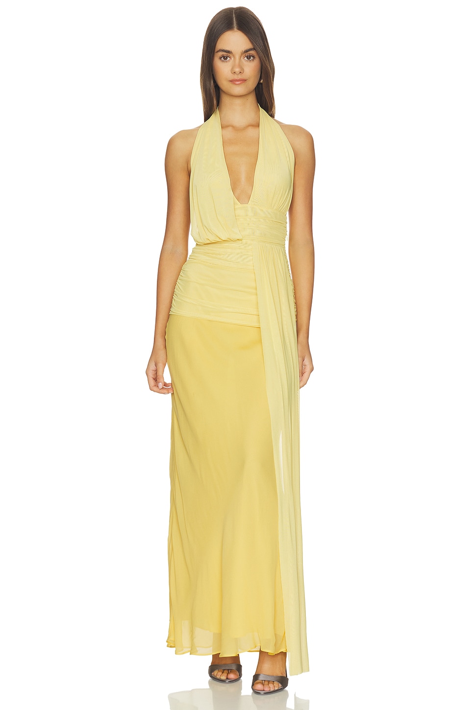 chocolate maxi dress formal Lilly Sweetheart Satin Maxi Dress - Dark Chocolate