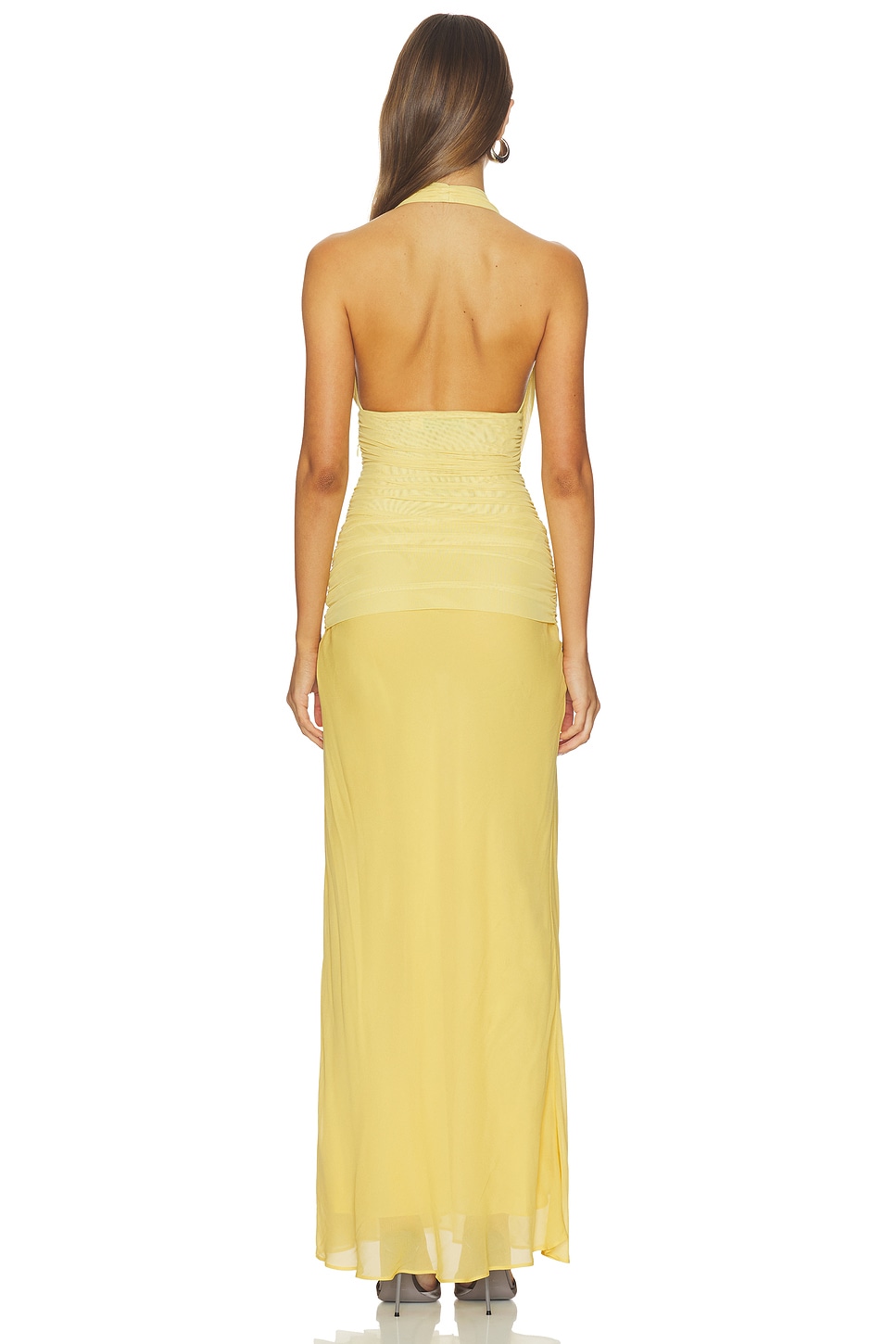 cassis color bridesmaid dresses Courtney Chiffon Bridesmaid Dress main image 1
