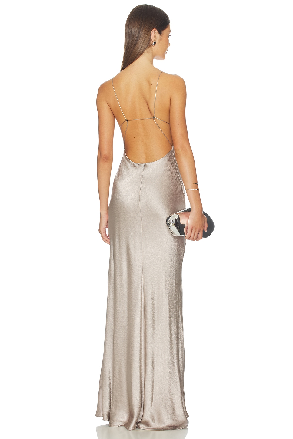 a line long sleeve maxi dress Buy Magnificent Scoop Sexy Open Back Prom Dresses Long Graduation Dress  Siaoryne main image 0