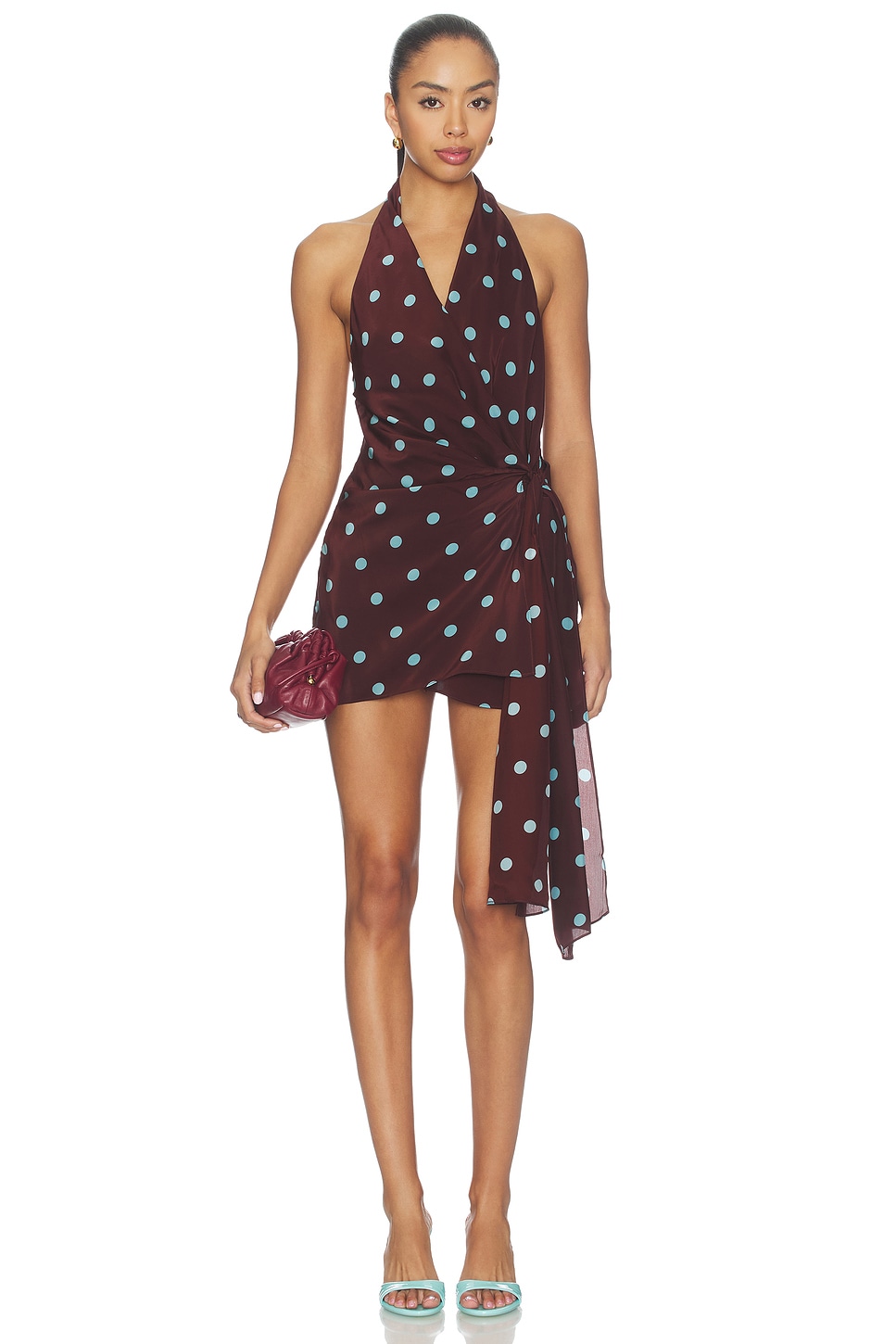 Mathilde Halter Mini Dress