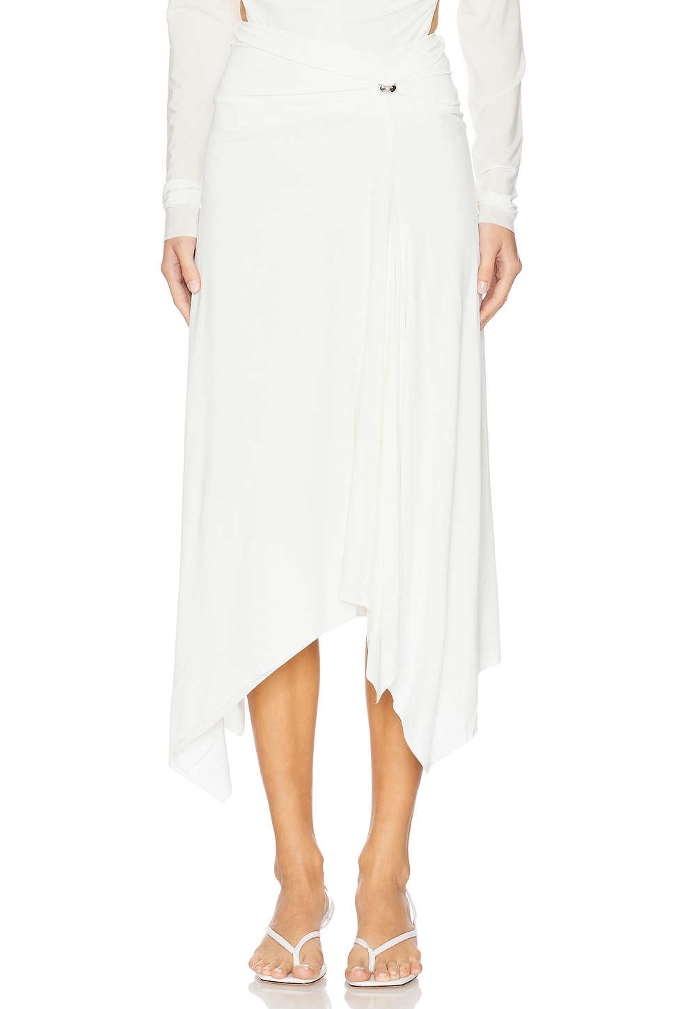 【関税込み】BEC + BRIDGE グレー Tali ミディアムスカート Bec + Bridge SERAPHINA ミディ丈スカート - White | REVOLVE