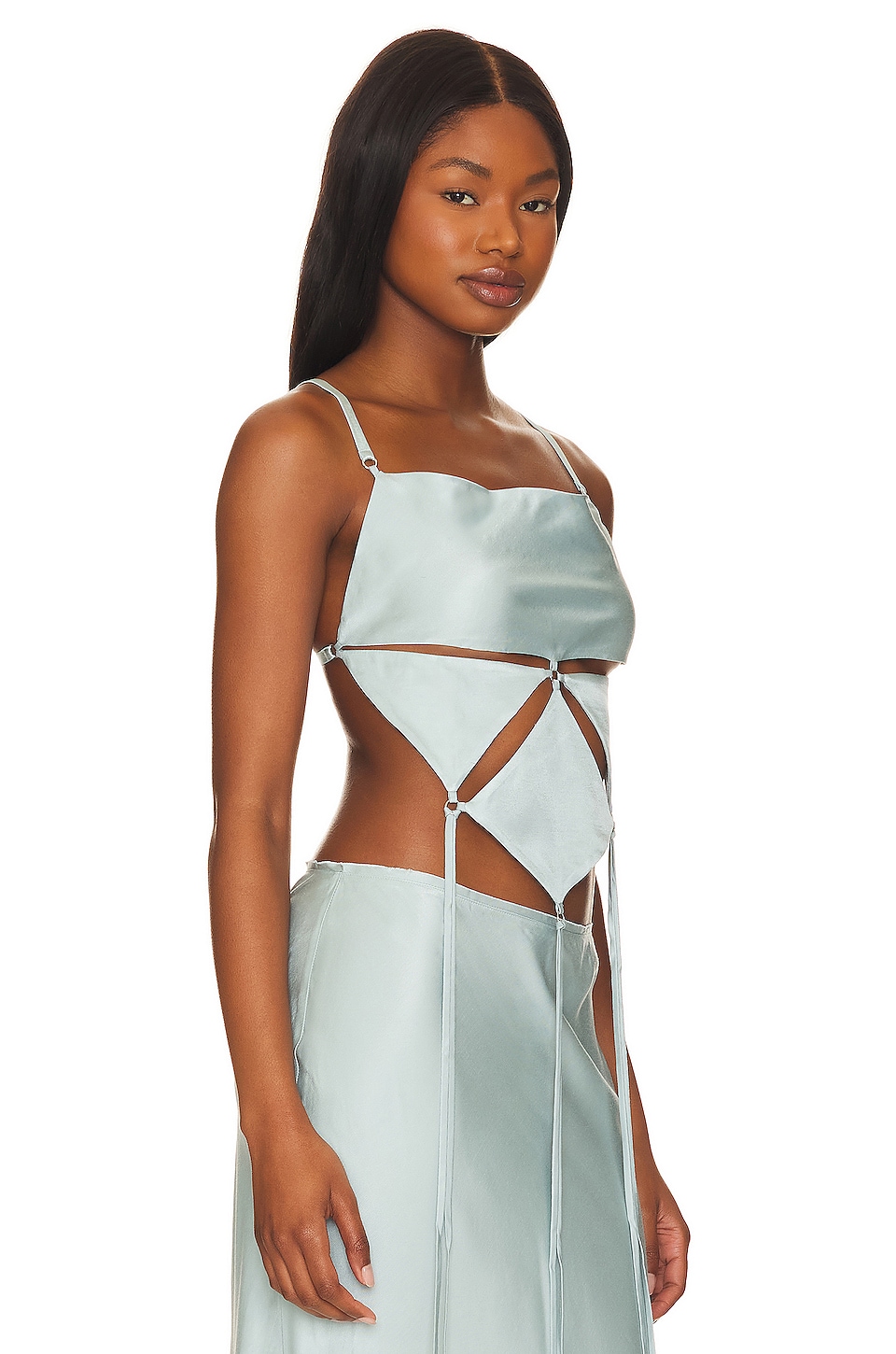 Bec + Bridge Diamond Days Strap Cropped Top thumbnail