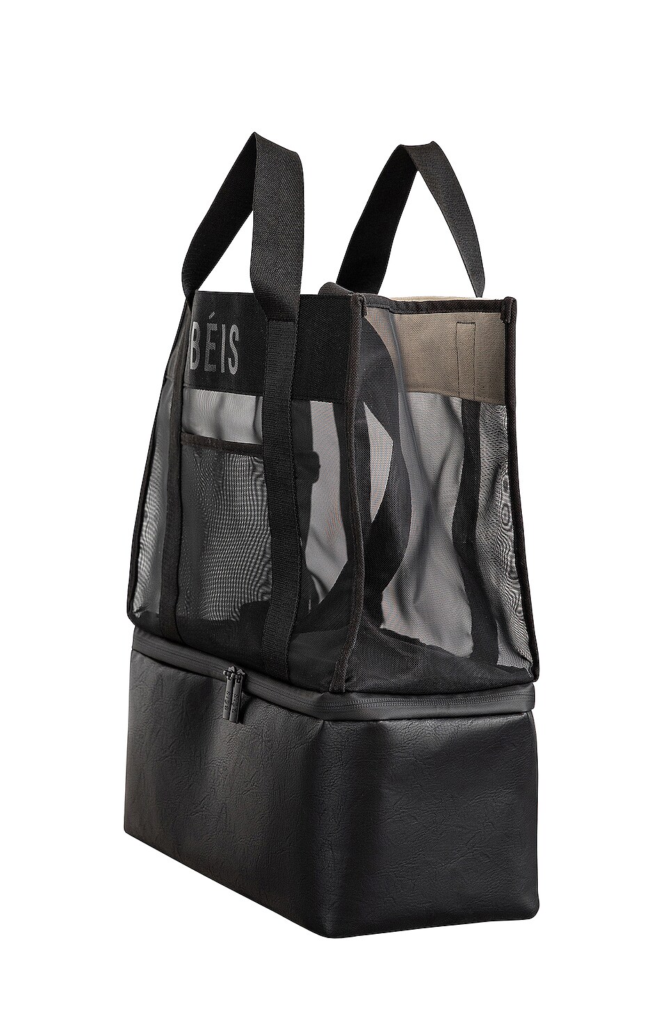 BEIS Mesh Cooler Tote in Black | REVOLVE