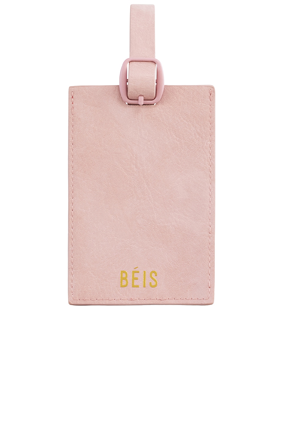 BEIS The Passport Luggage Tag Set in Atlas Pink REVOLVE