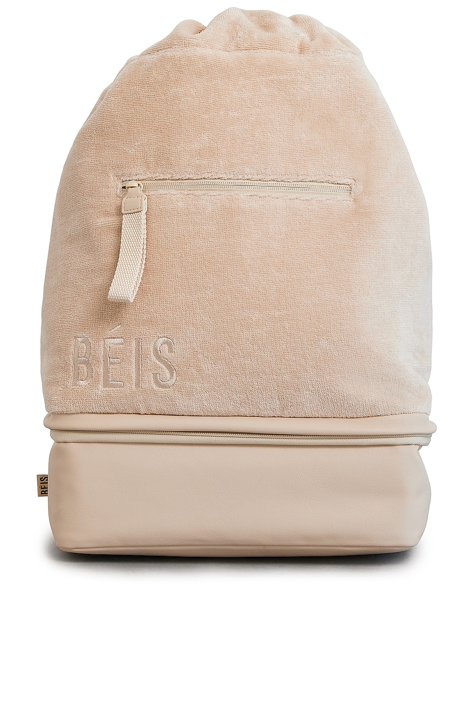 BEIS The Terry Cooler Backpack in Beige
