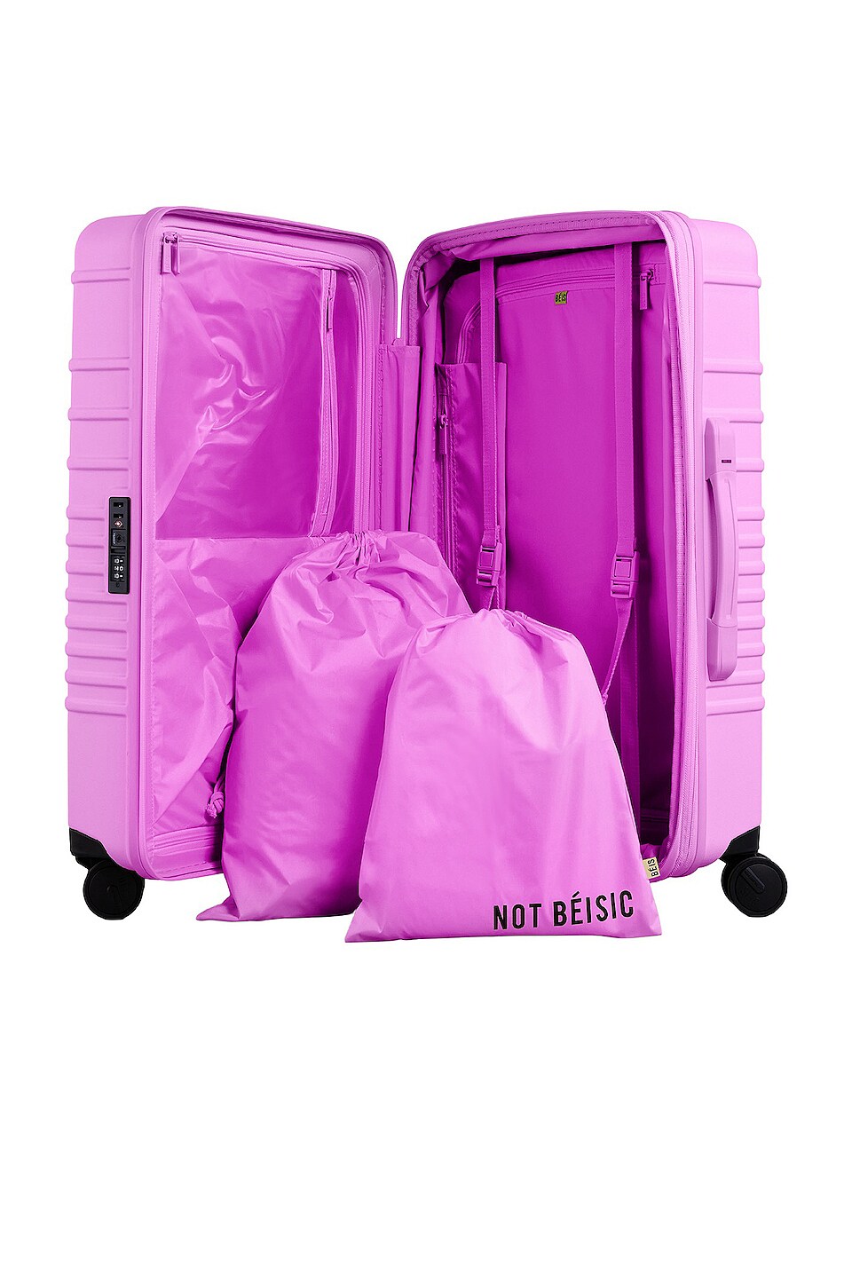 Medium Check-in Roller in Berry