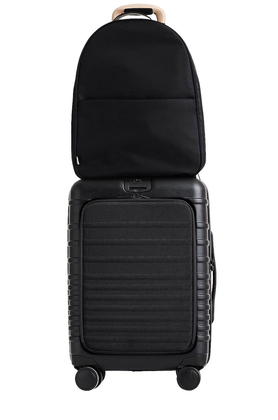 BEIS The Commuter Backpack in Black | REVOLVE display picture 2