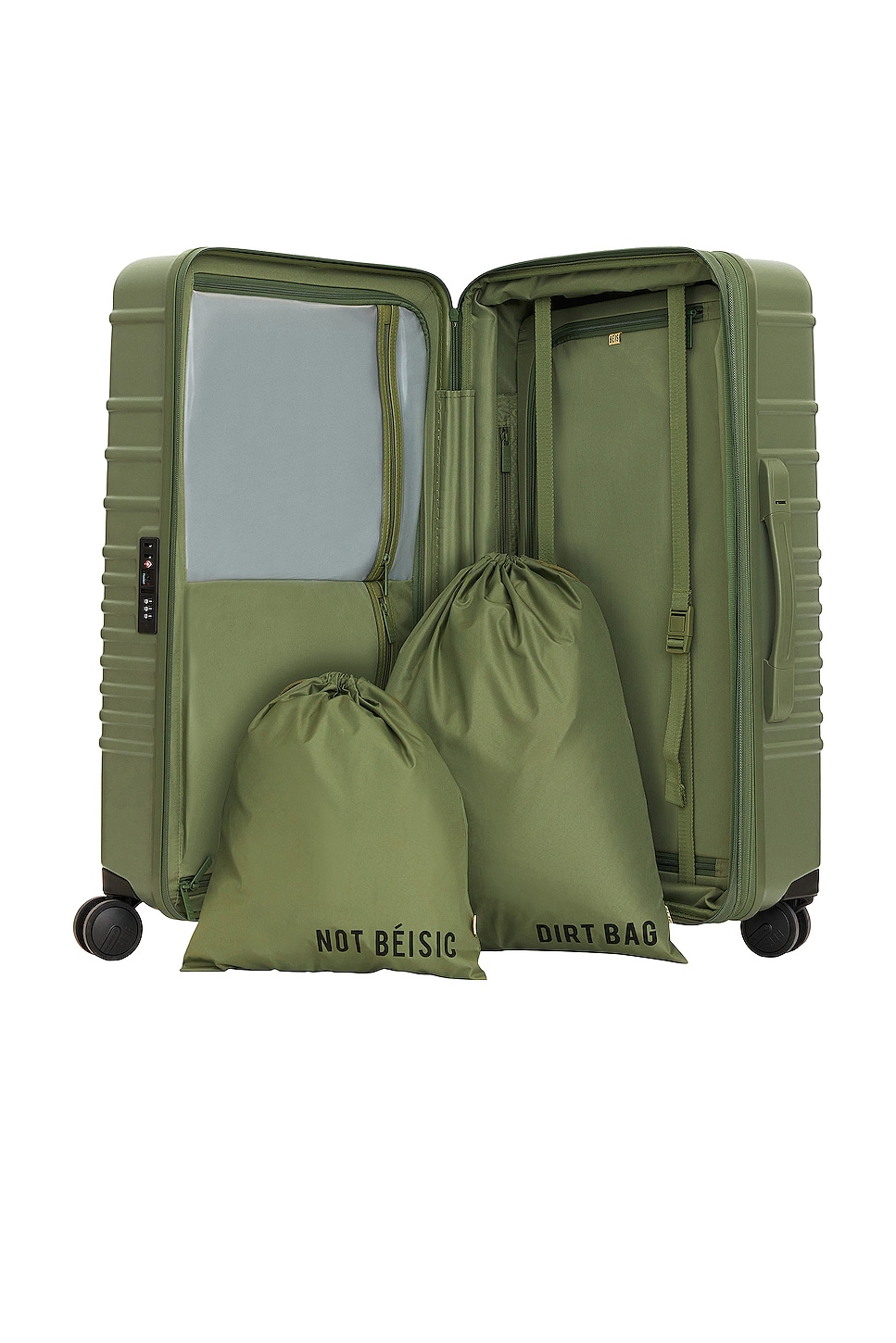 BEIS The Medium Check-In Roller in Olive