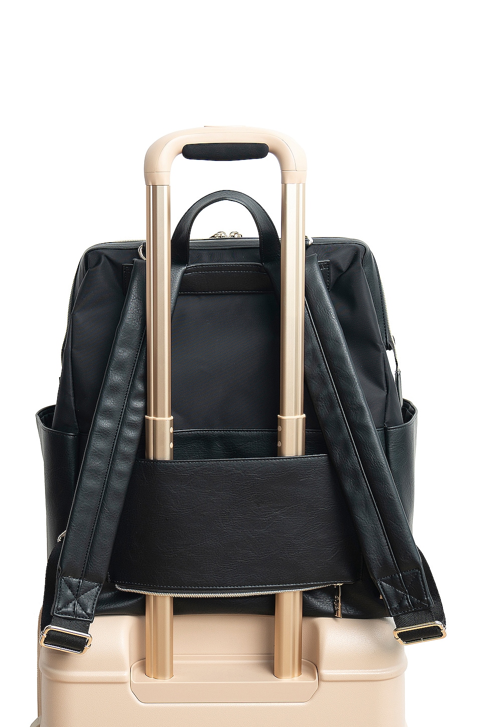 BEIS Backpack Diaper Bag in Black | REVOLVE