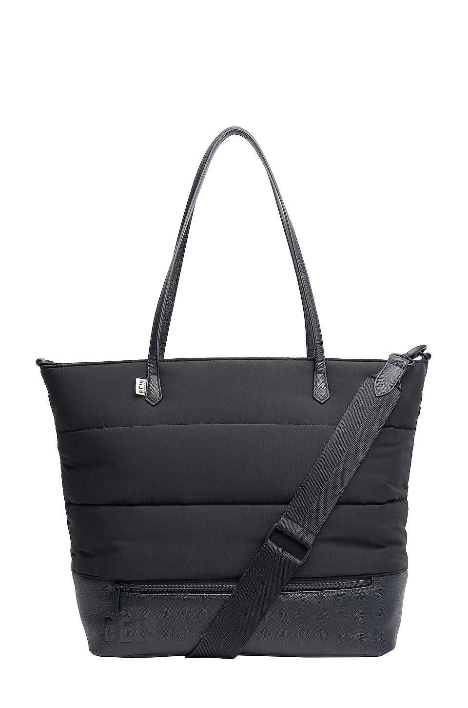 BEIS The Carry-All Tote in Black | REVOLVE