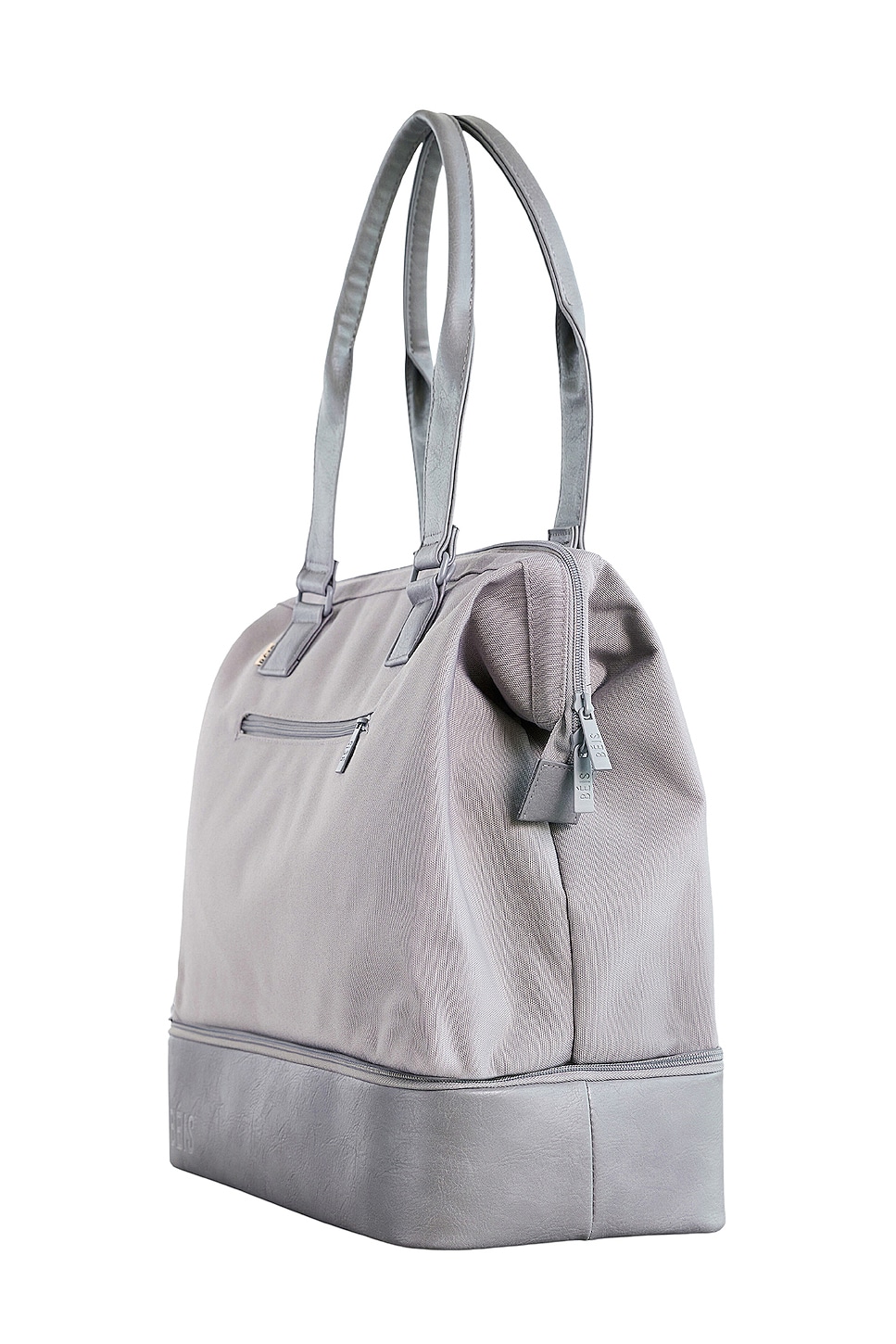 BEIS Mini Weekend Bag in Gray | REVOLVE