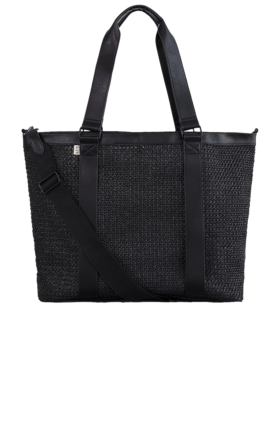 BEIS Naturals Tote in Black | REVOLVE