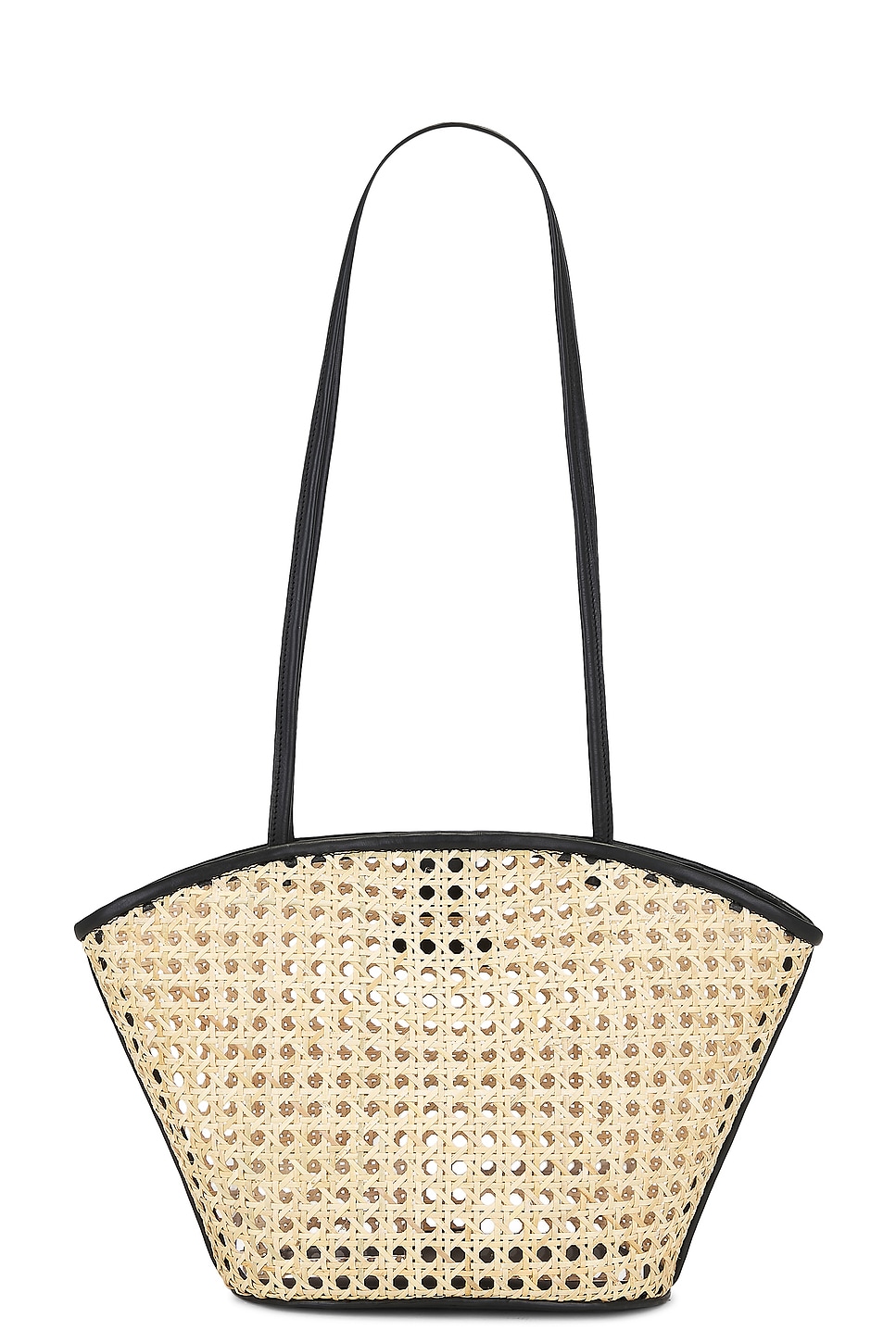 BEMBIEN TOTE PEQUENA EM RATTAN PRETO MIRA in Black Rattan REVOLVE