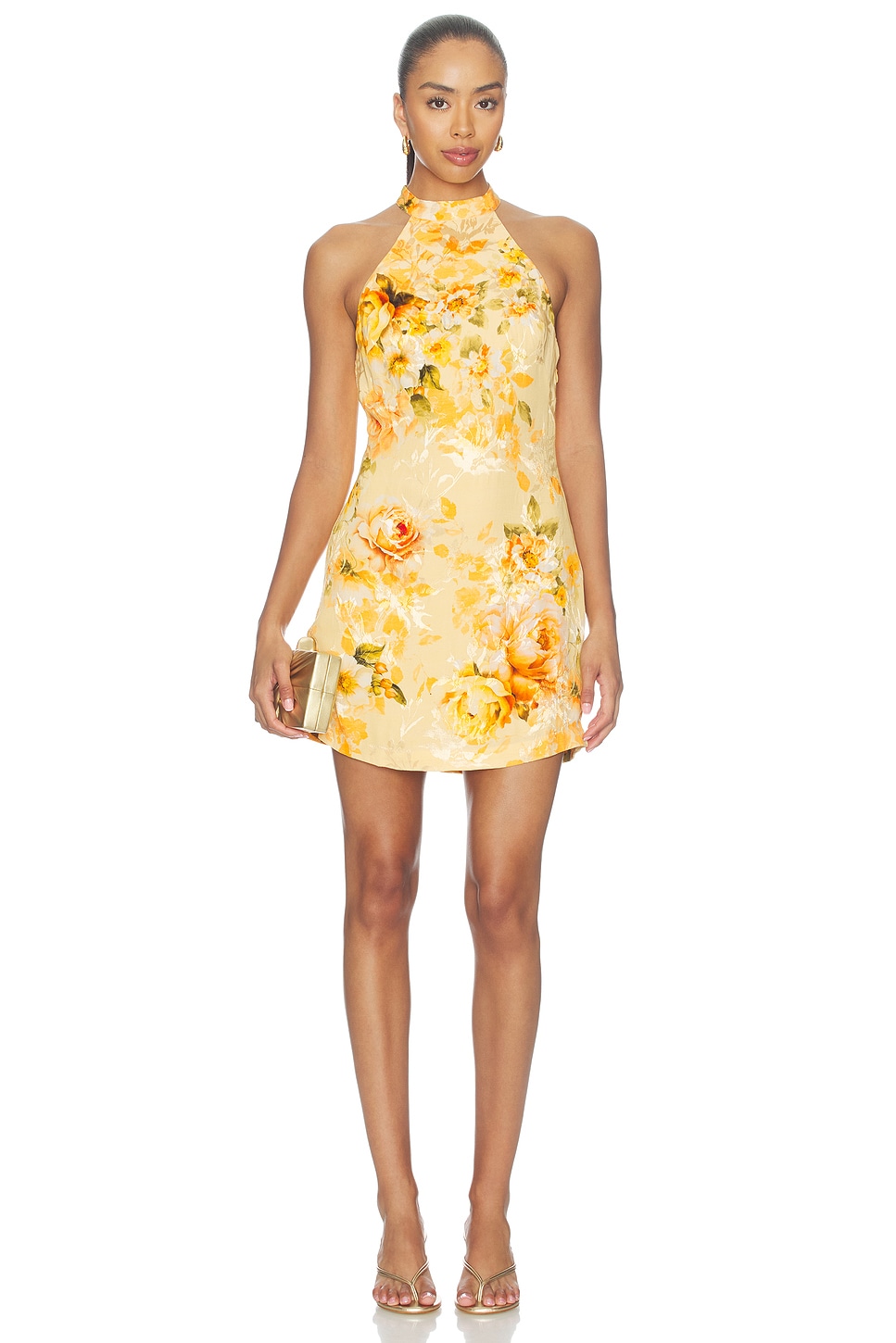 Halter Mini Dress - thumbnail 2