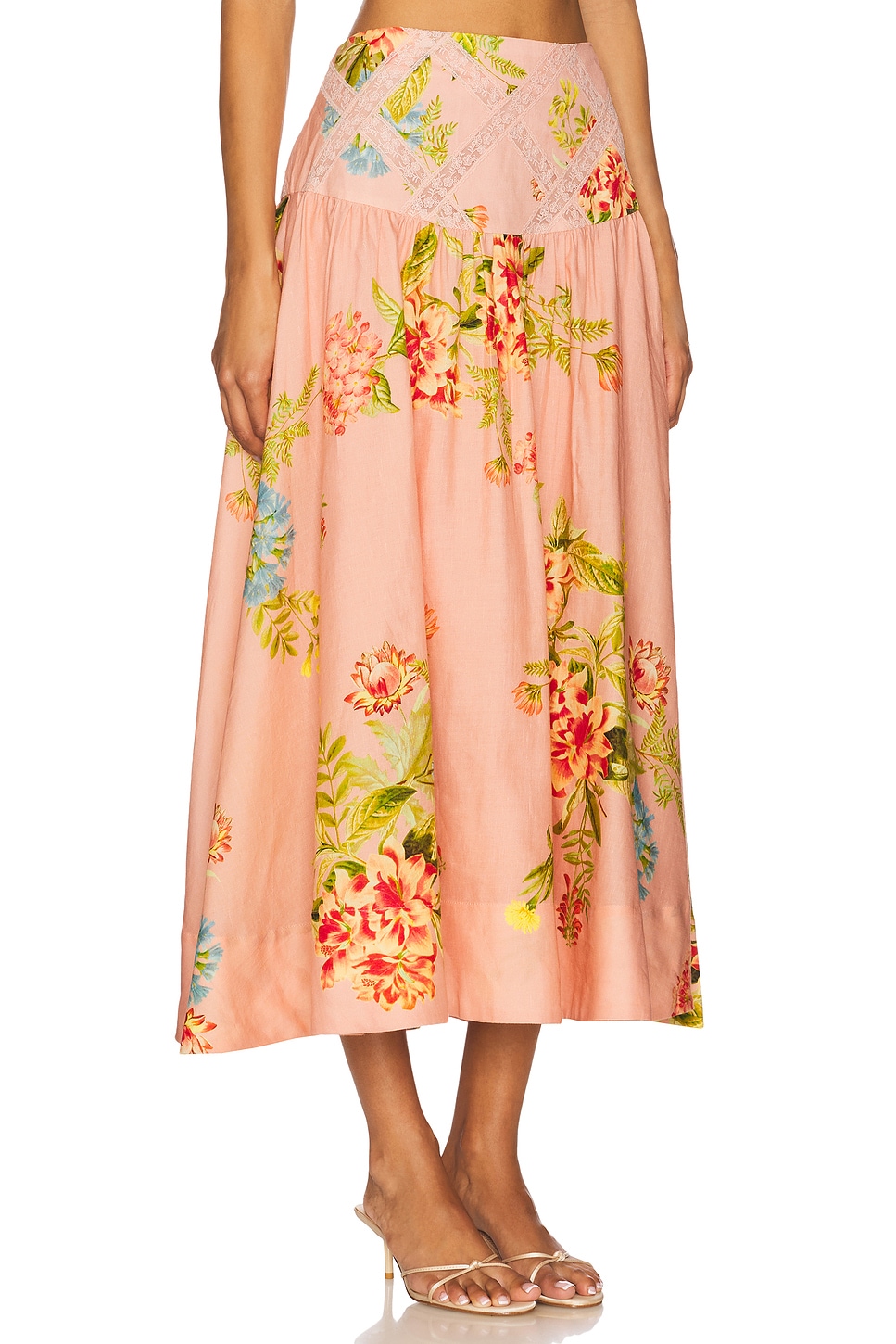 Hemant and Nandita Midi Skirt