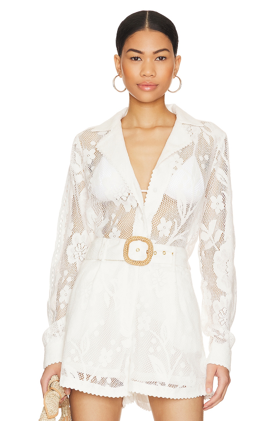 Hemant & Nandita Shirt Dress w/ Slip