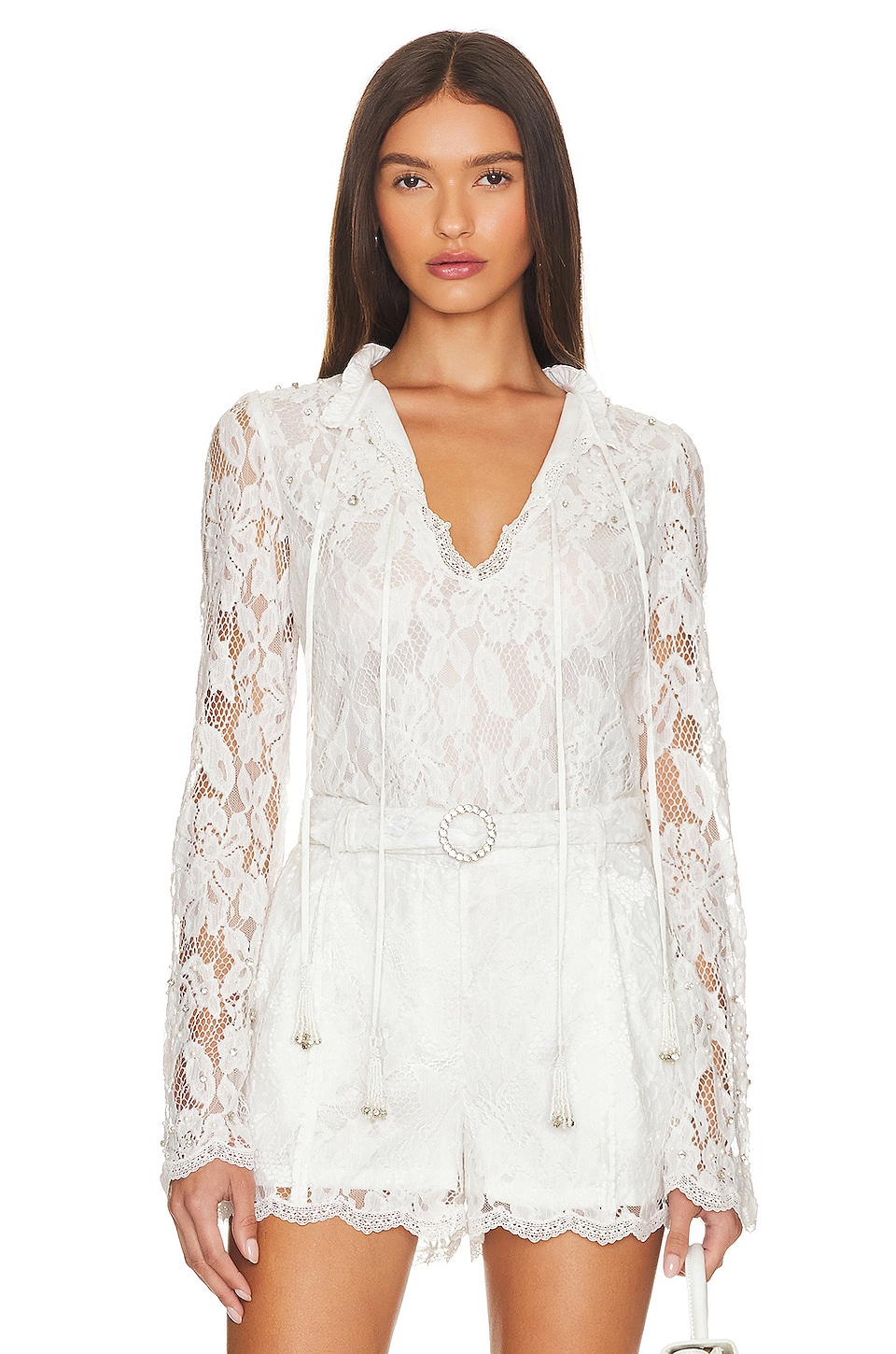 HEMANT AND NANDITA Top in Off White | REVOLVE