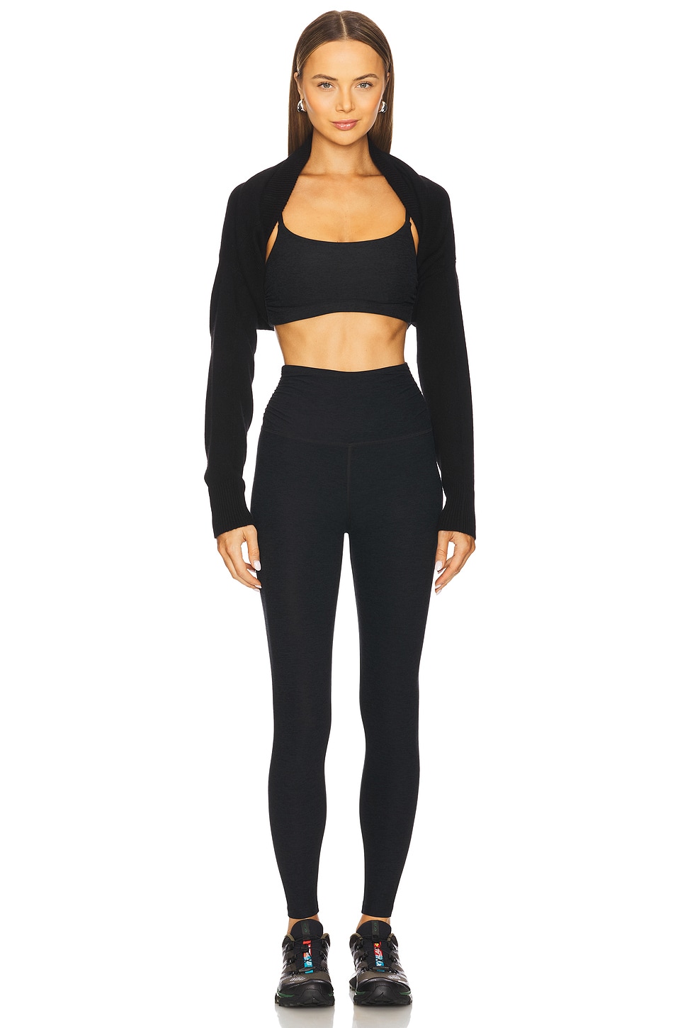 Spacedye Raise The Barre Shirred Bra