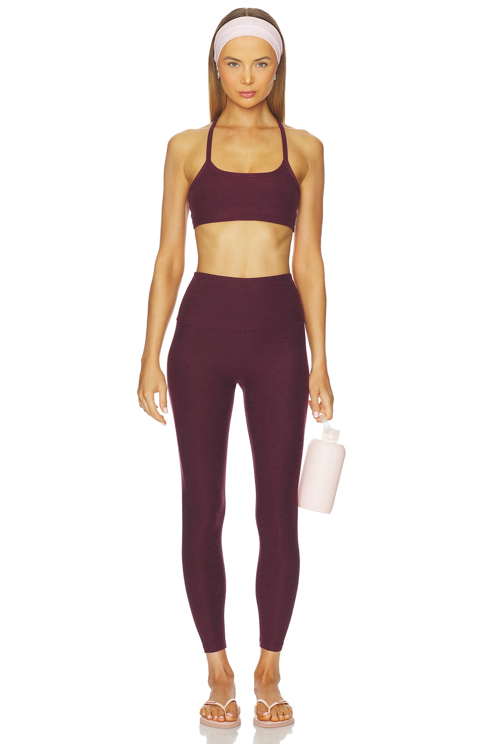 Spacedye Slim Racerback Sports Bra