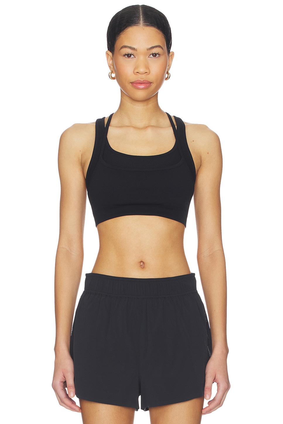 Seamless Double Layer Mesh Bra