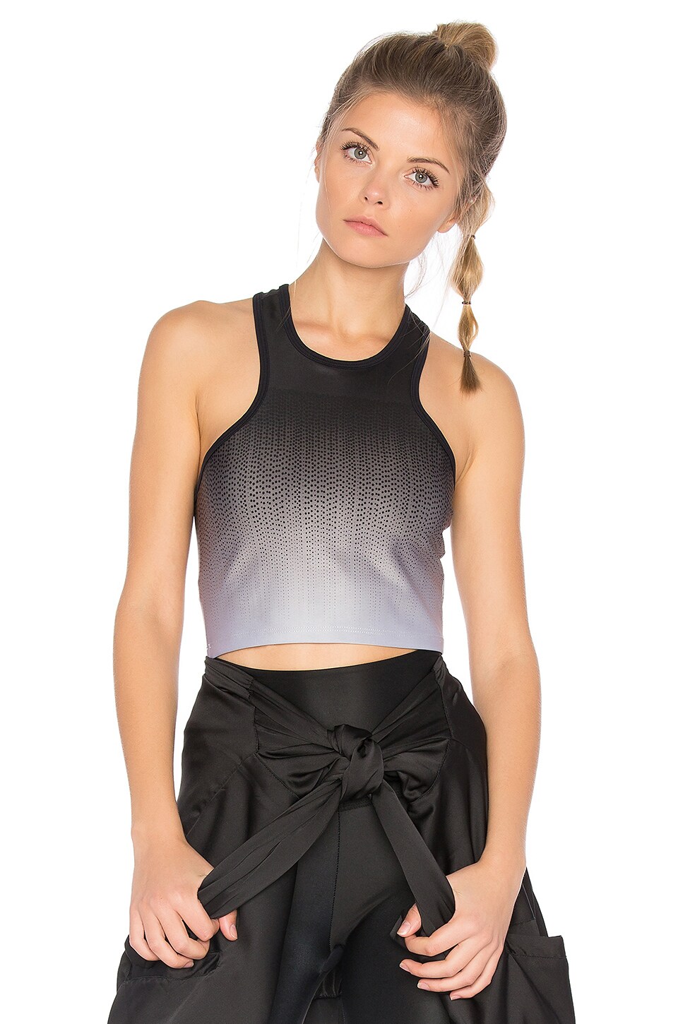 Beyond Yoga Fade To Black Studio Bralette Sports Top, Black Pattern ModeSens