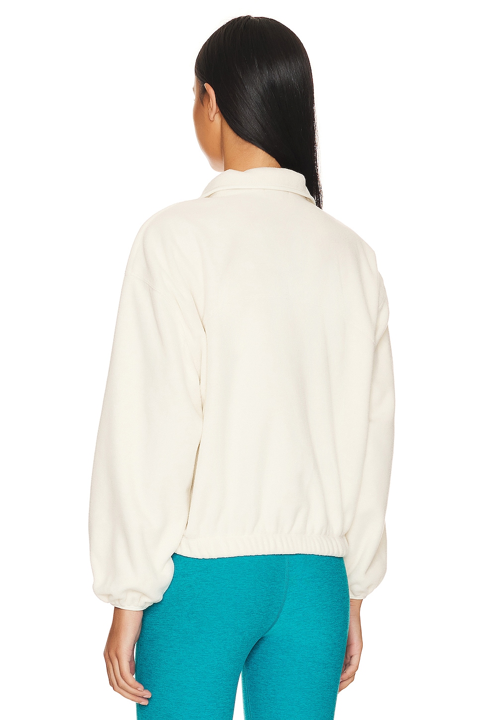 Beyond Yoga Feeling Chill Jacket in Cream | REVOLVE